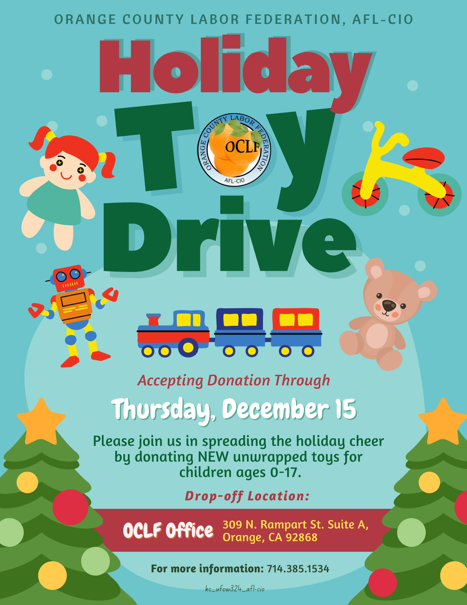 Toy Drive Flyer